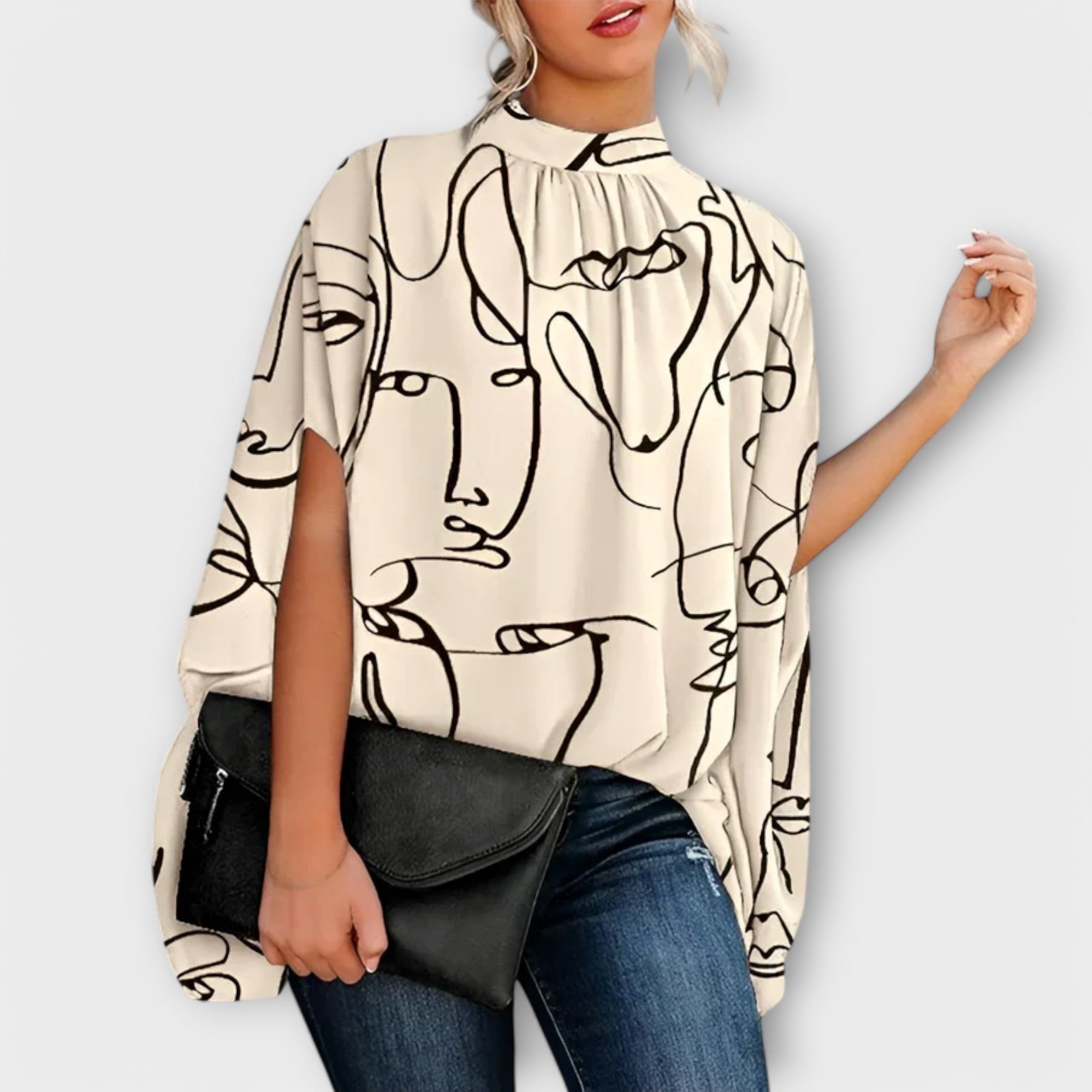 Velora™ | blusa da sera