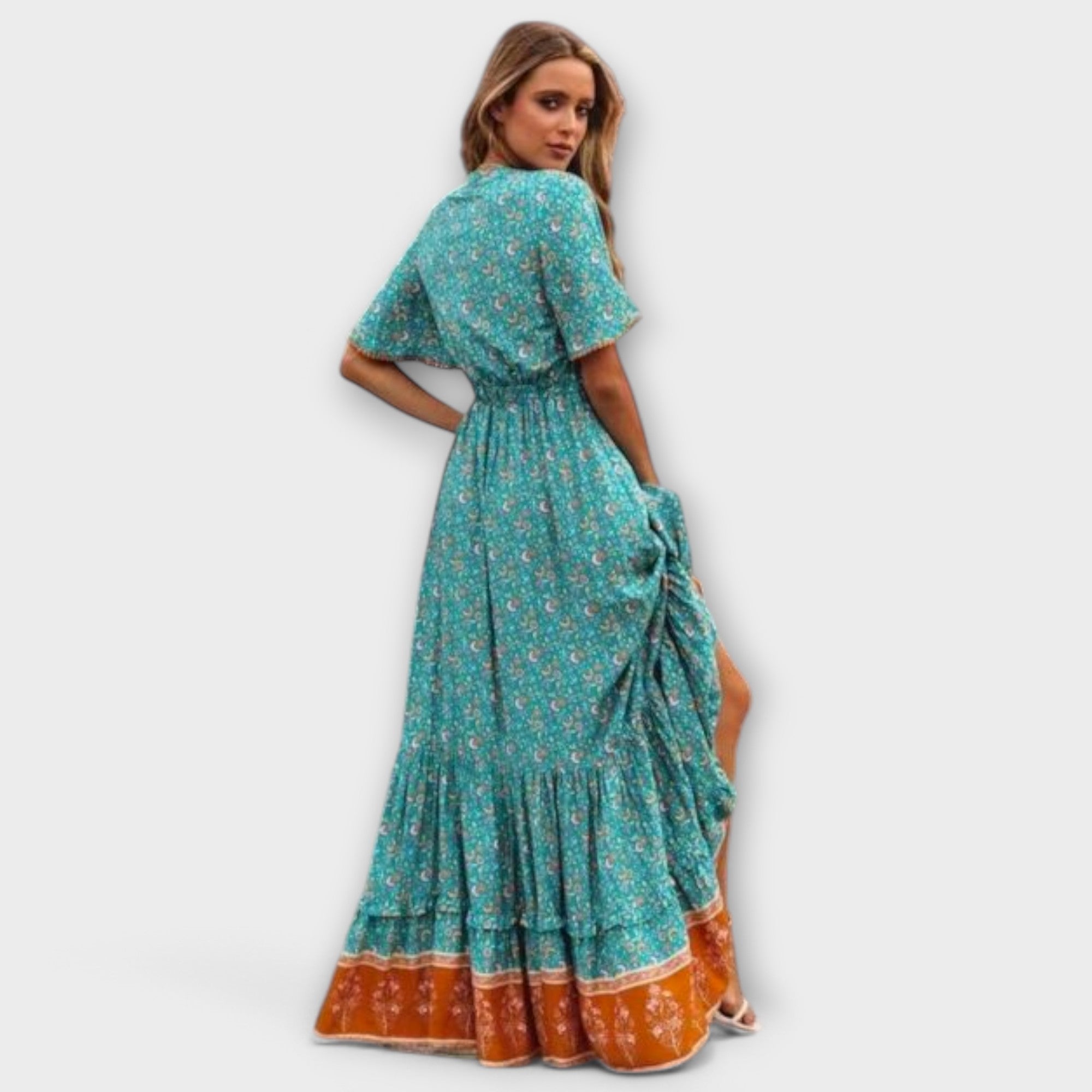 Floriva™ | maxi abito